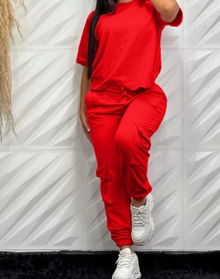 CONJUNTO DE BOLSILLO EN TERRY