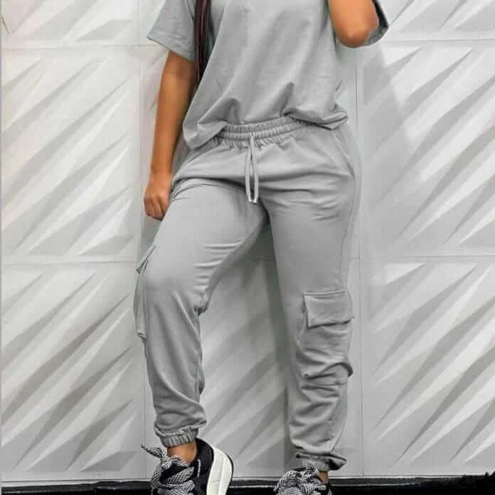 CONJUNTO DE BOLSILLO EN TERRY