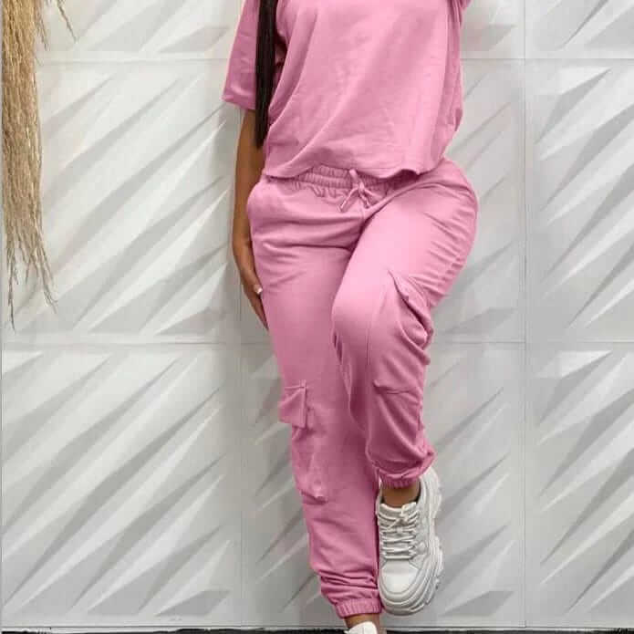 CONJUNTO DE BOLSILLO EN TERRY
